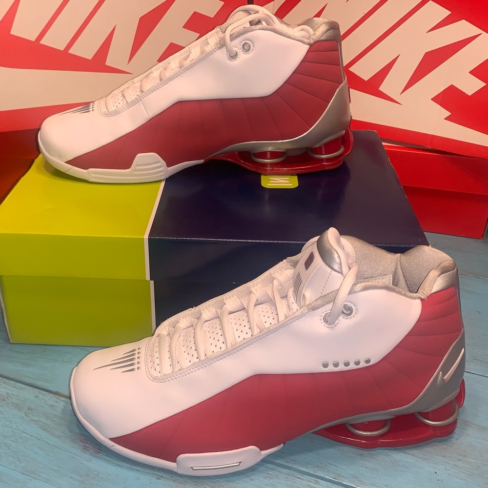 MENS NIKE SHOX BB4 BASKETBALL SHOES AT7843 101